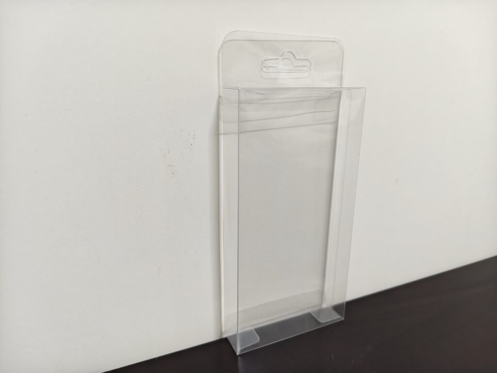 transparent PVC plastic packaging box